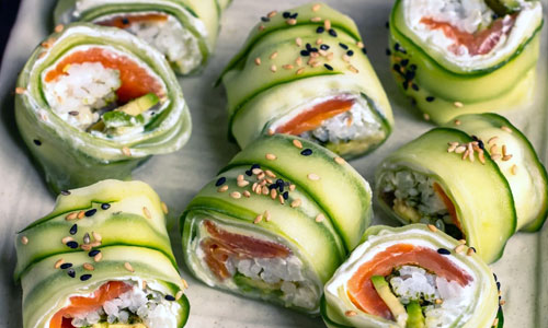Cucumber Sushi Plate Classic